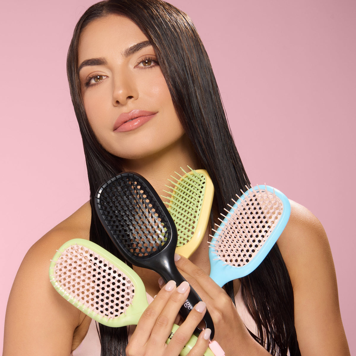 Detangling Vented Brush - Flexible Bristles