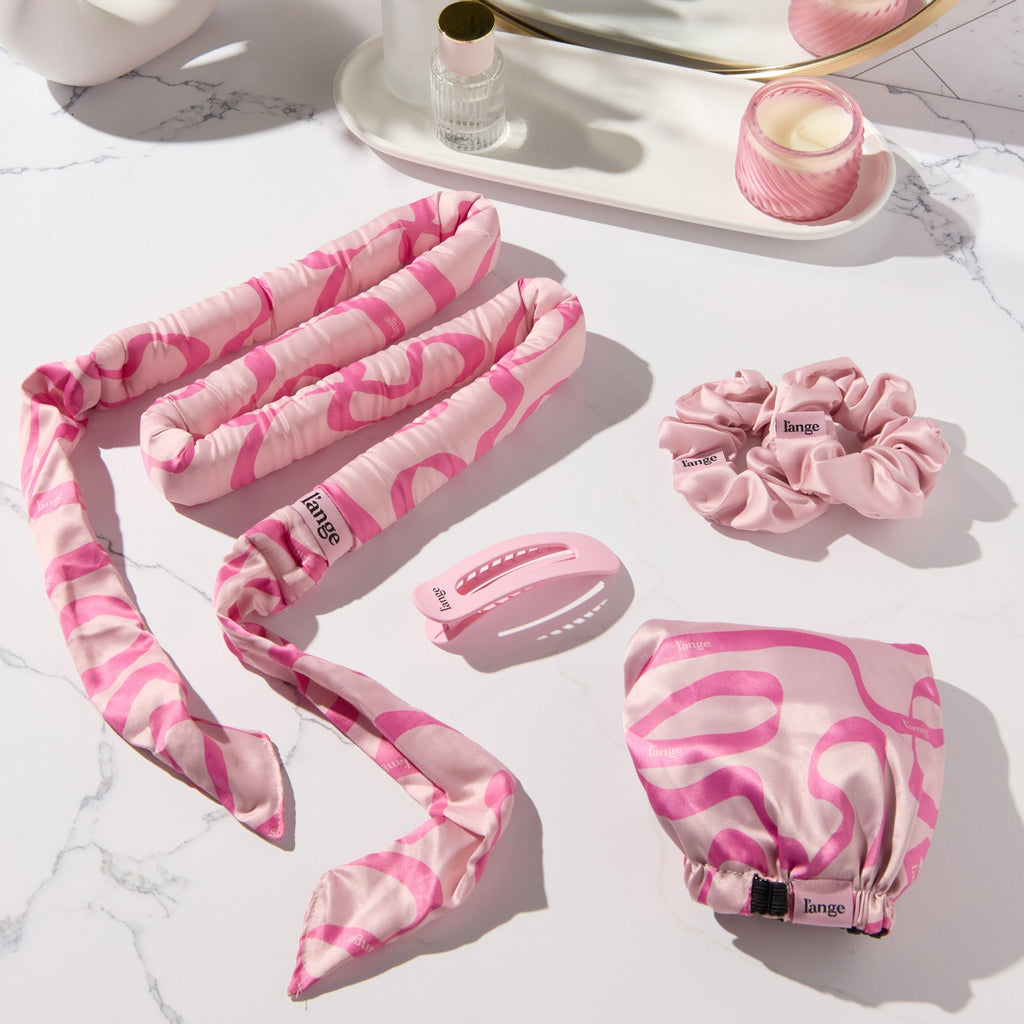 Satin Heatless Curls Set